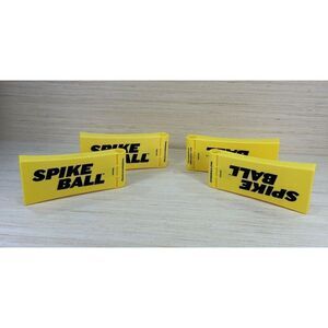 Lot Of 4 Spike ball Yellow Replacement Legs For Original Spike ball